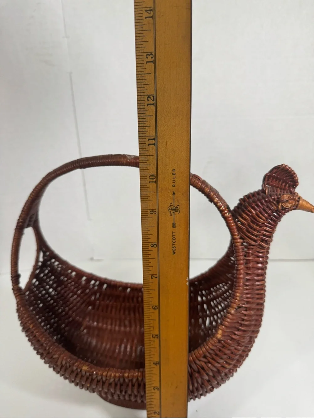 None vintage birdbasket
